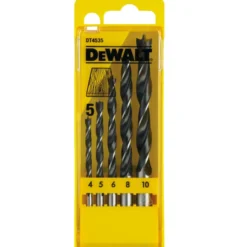 Dewalt borsæt til træ 5 dele