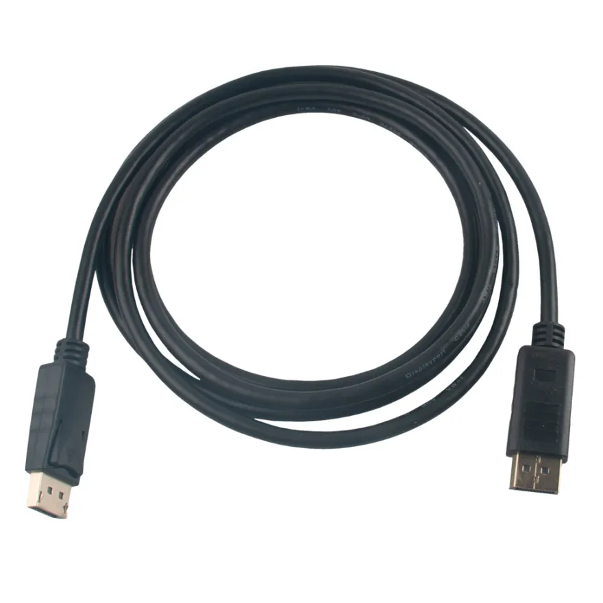 Displayport kabel 2 meter sort - Elworks