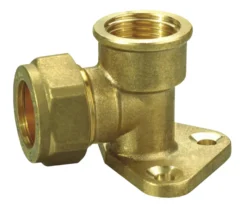 Dækvinkel klemring til kobberrør 1/2" x 15 mm
