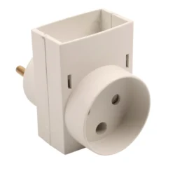 Dobbeltstik grå D3 1F+1R - Elworks