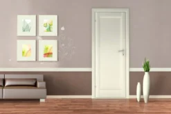 Dør Fashion 1 hvidmalet 82,5 x 204 cm