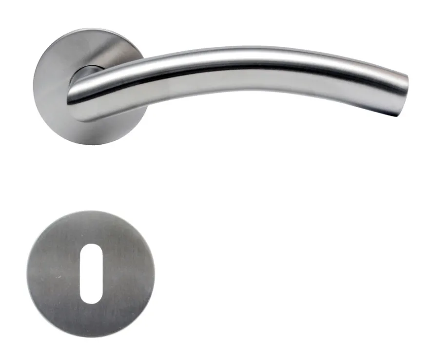 Dørgreb B-greb Ø19 mm rustfri stål