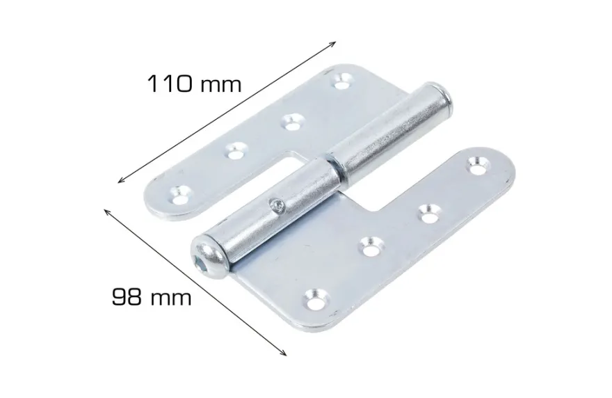 Dørhængsel venstre 110 mm 2 stk.