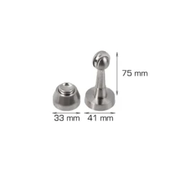 Dørholder med magnet