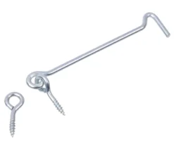 Dørkrog 120 mm elforzinket 2 stk.