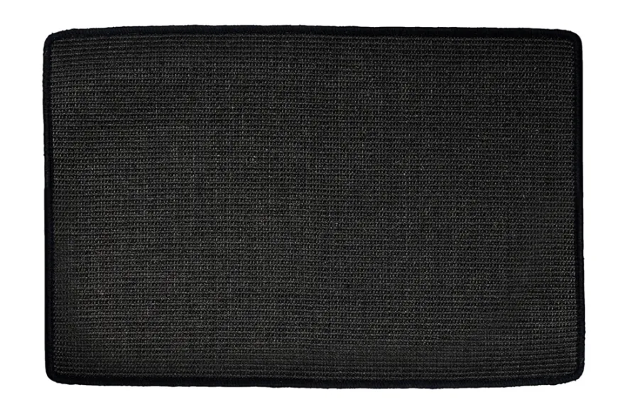 Dørmåtte sisal sort 40 x 60 cm