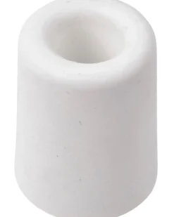 Dørstopper Ø38 x H48 mm hvid plast