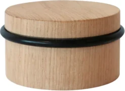 Dørstopper fritstående Ø76 mm egetræ