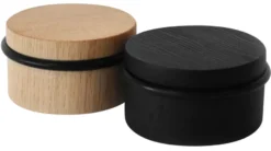 Dørstopper fritstående Ø76 mm egetræ