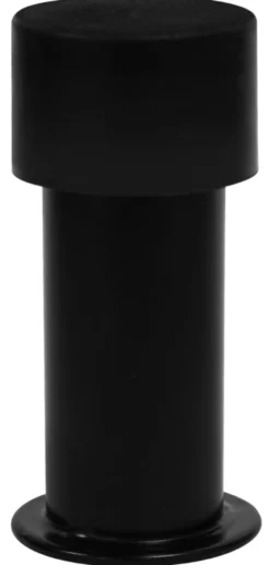 Dørstopper til gulv matsort 75 mm