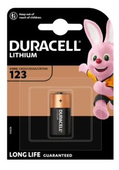 Duracell High Power Litium 123 batteri 1-pk.