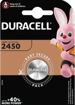Duracell knapcellebatteri 2450 1-pk.