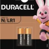 Duracell Security N/LR1 alkaline batterier 2-pk.