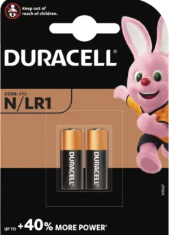 Duracell Security N/LR1 alkaline batterier 2-pk.