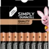 Duracell Simply AAA alkaline batterier 16-pk.
