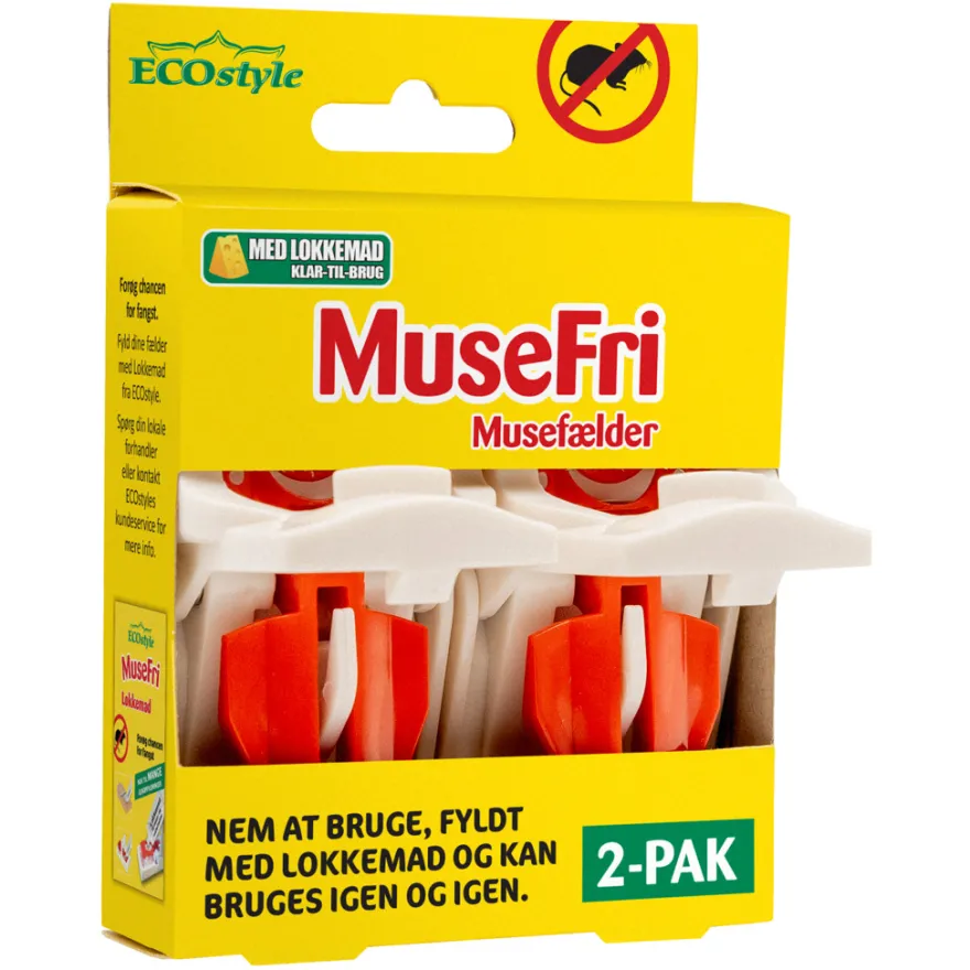 ECOstyle MuseFri fælde 2 stk.