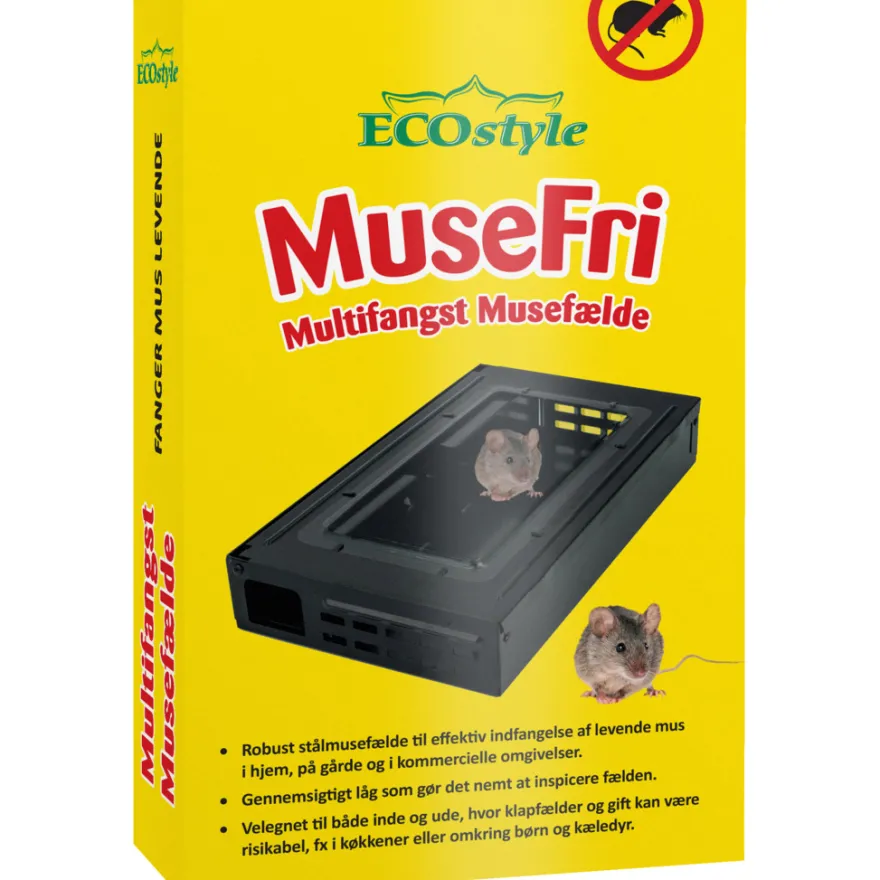 ECOstyle MuseFri multifangstfælde i stål