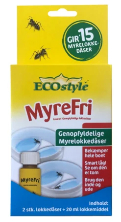 ECOstyle MyreFri genopfyldelig lokkedåse 2 stk.