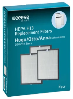 eeese air care HEPA H13 filter 3-pk.