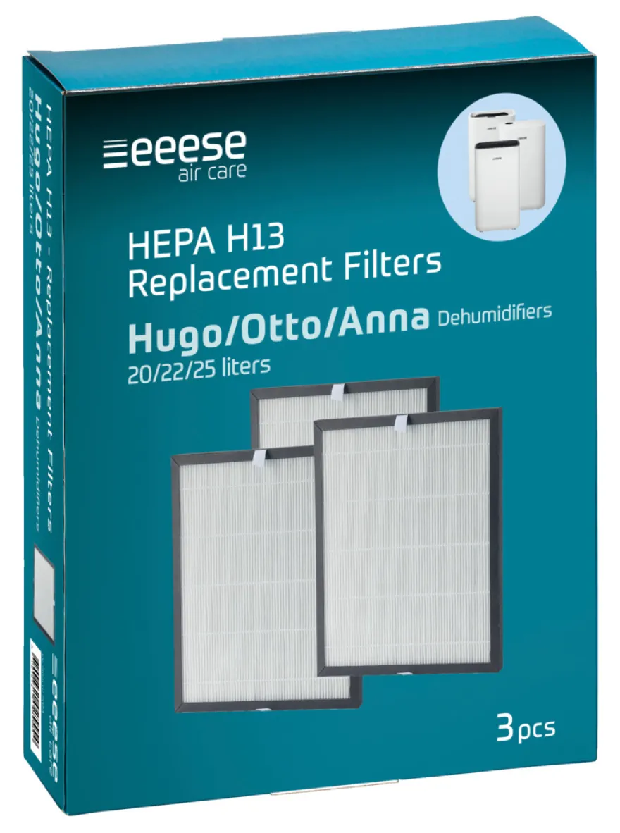 eeese air care HEPA H13 filter 3-pk.