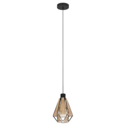 Eglo Adwickle pendel Ø14,5 cm natur/sort
