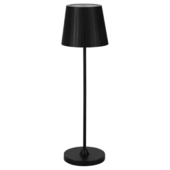 Eglo Cabozo bordlampe genopladelig sort