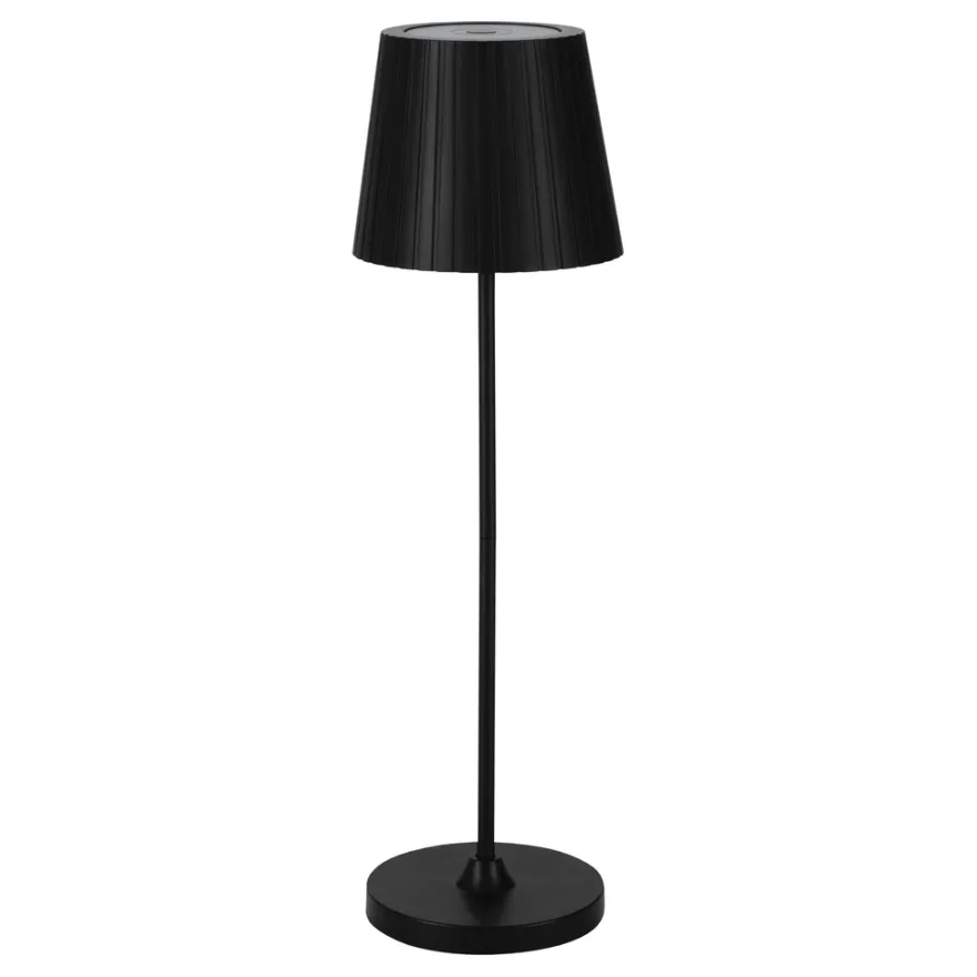 Eglo Cabozo bordlampe genopladelig sort