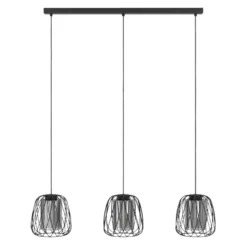 Eglo Floresta langbordspendel sort/glas