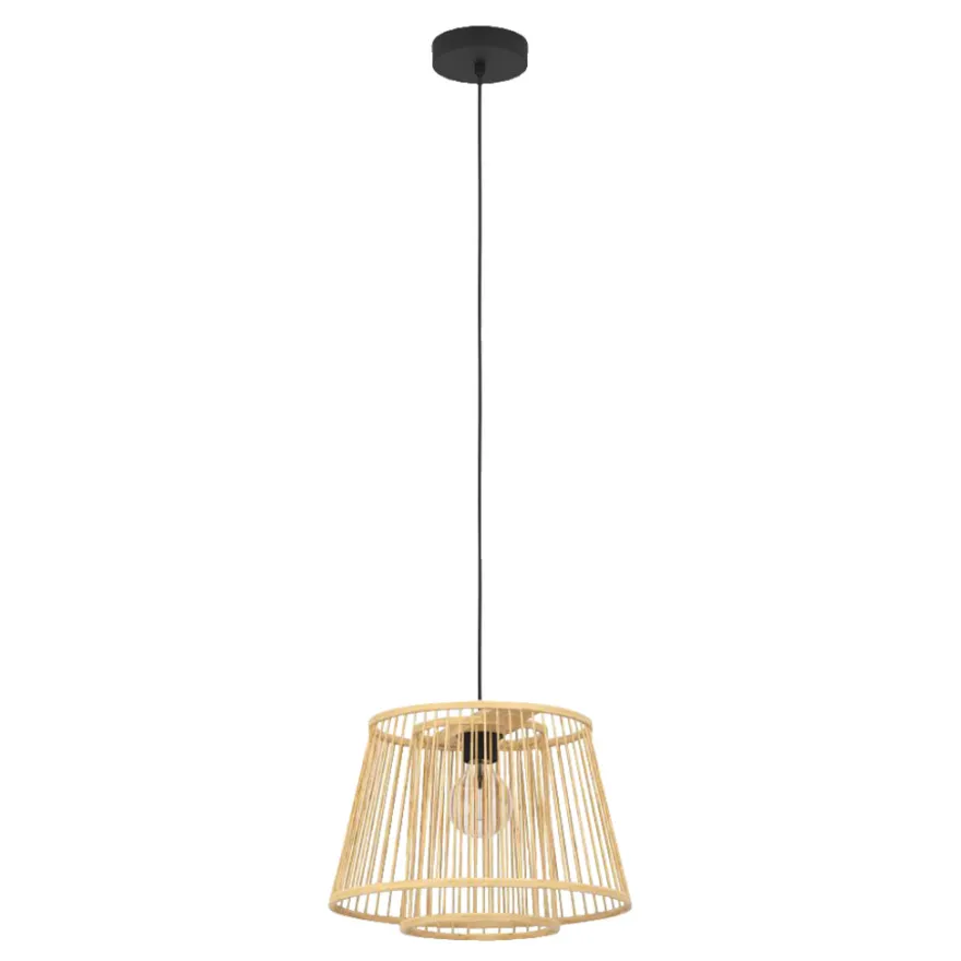 Eglo Hykeham pendel natur Ø38 cm