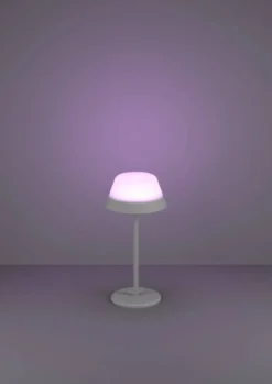 Eglo Meggiano bordlampe grå genopladelig