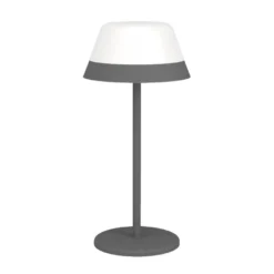 Eglo Meggiano bordlampe grå genopladelig