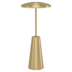 Eglo Piccola bordlampe genopladelig messingfinish