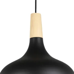 Eglo Sabinar pendel sort/brun Ø28 cm