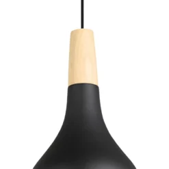 Eglo Sabinar pendel sort/brun Ø18 cm