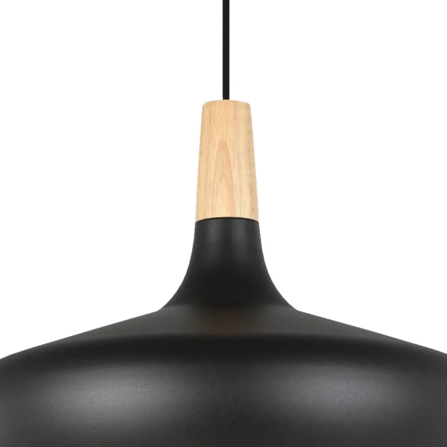 Eglo Sabinar pendel sort/brun Ø40 cm