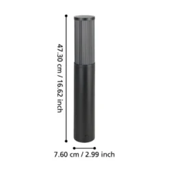Eglo Salle standerlampe sort 46,5 cm