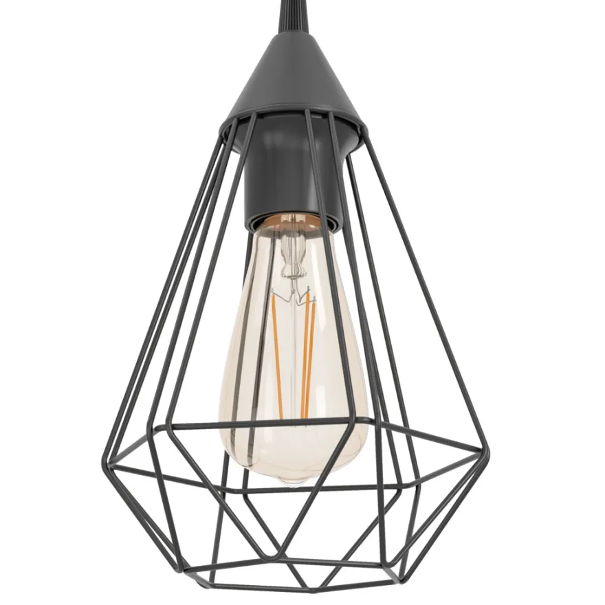 Eglo Tarbes langbordspendel sort 79 cm