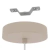 Eglo Terrarosa pendel sand/hvid Ø24 cm