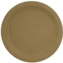 Engangstallerken i papir Ø23 cm 10 stk.