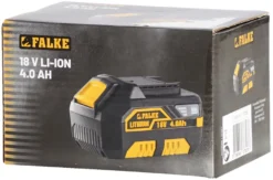 Falke® 18 V Li-ion batteri 4,0 Ah