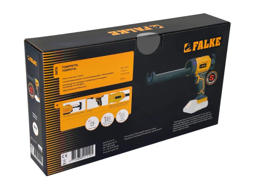 Falke® akku fugepistol 18 V