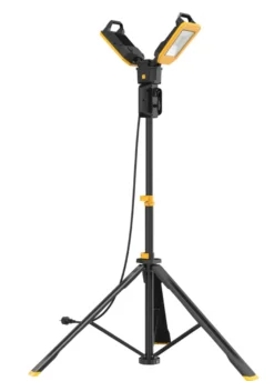 Falke® arbejdslampe på teleskopstativ 2 x 40 W
