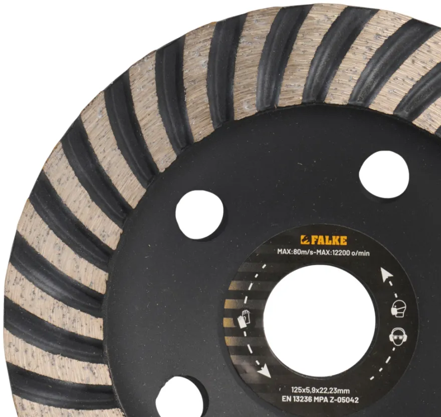 Falke® diamant slibeskive Ø125 mm t/sten og beton