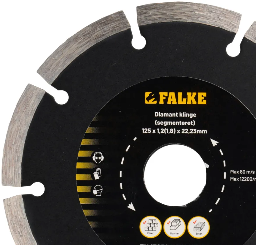 Falke® diamantklinge Ø125 mm