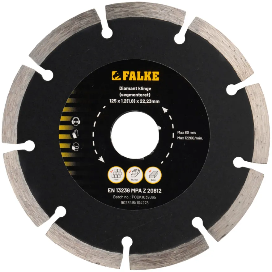 Falke® diamantklinge Ø125 mm