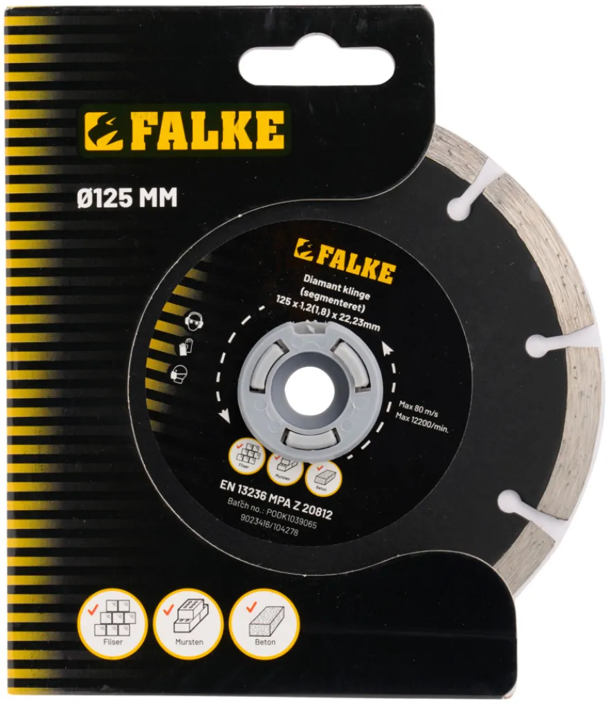 Falke® diamantklinge Ø125 mm