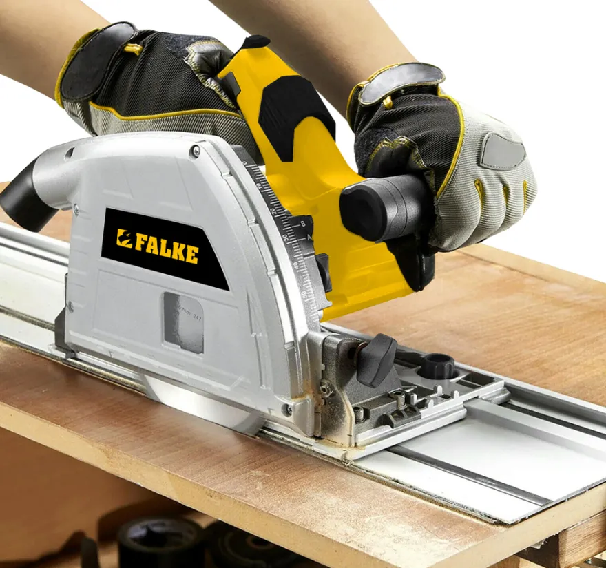 Falke® dyksav 1200 W m/skinnesæt
