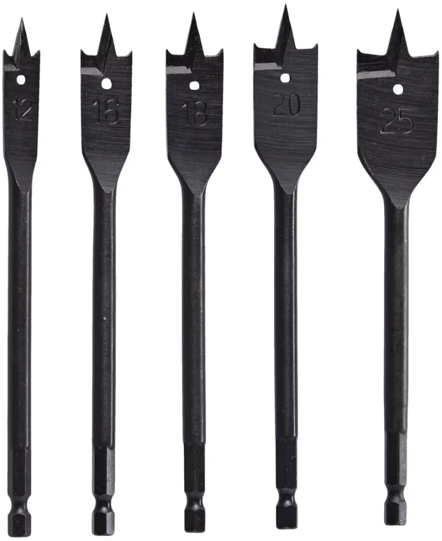Falke® fladborssæt til træ 5 stk.