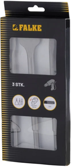 Falke® mejselsæt SDS 3 dele