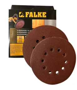 Falke® sliberondel Ø220 mm K80/100 10-pk.